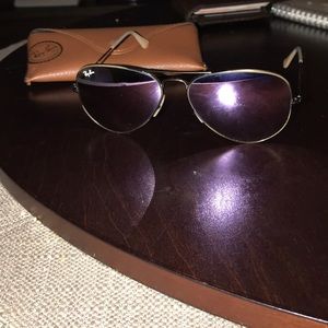 Ray-Ban Aviators Purple Frames